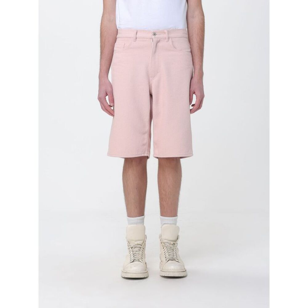 Auralee Men Knee-Length Straight Fit Silk Shorts Auralee